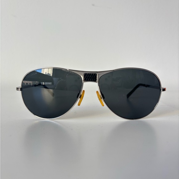 Chanel Rare Vintage Foldable Unisex Aviator Sunglasses - Picture 3 of 12